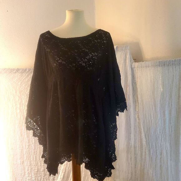 Passion Concept Black Swim Cover Up Size Large - Picture 2 of 9